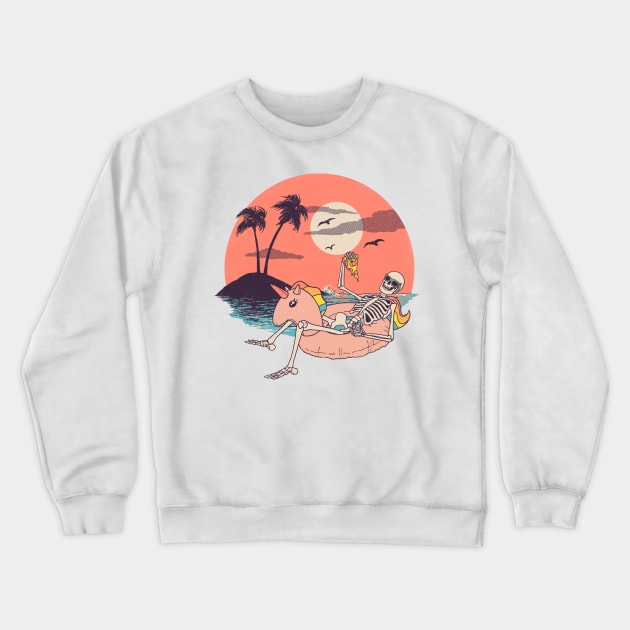 Summer Forever Crewneck Sweatshirt by Hillary White Rabbit